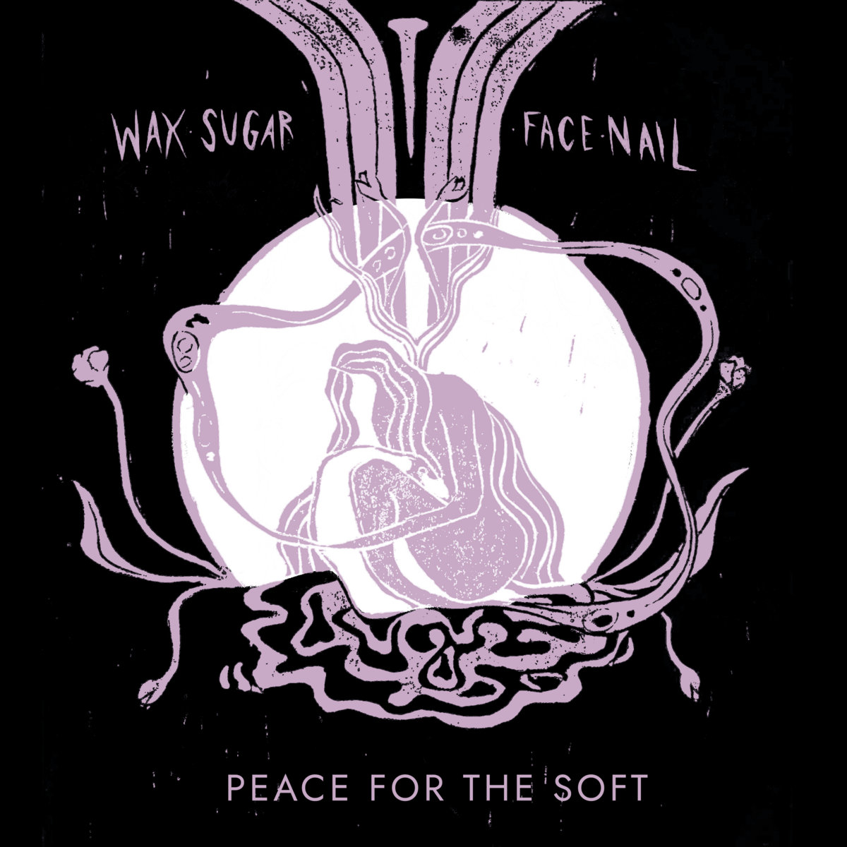Wax Sugar Face Nail - Peace for the Soft